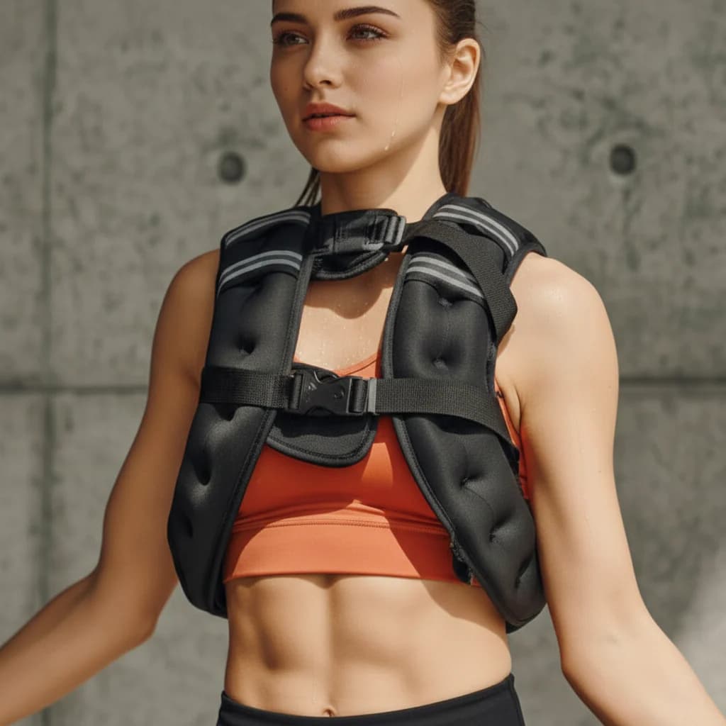 Soul Stride weighted vest showing training that fits your life