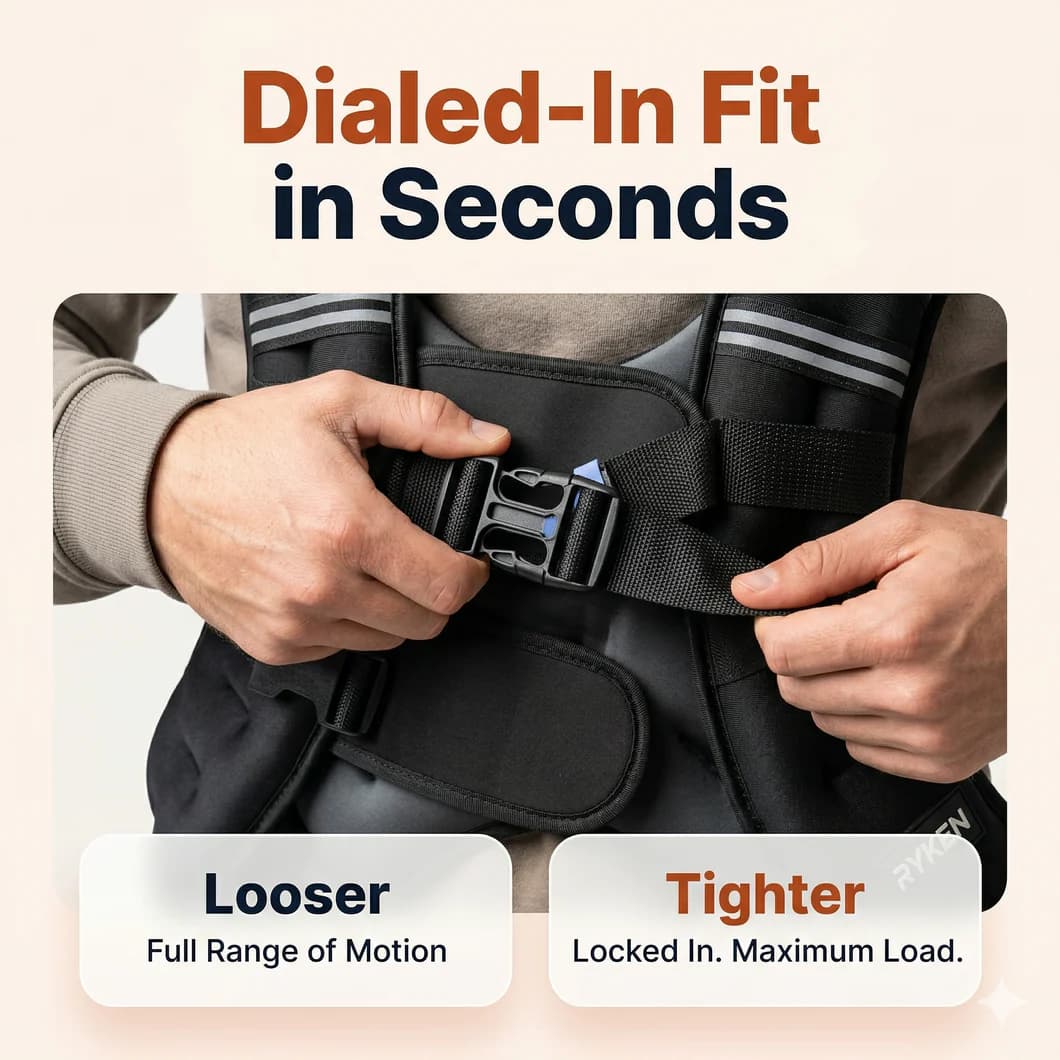 Soul Stride weighted vest thumbnail 2